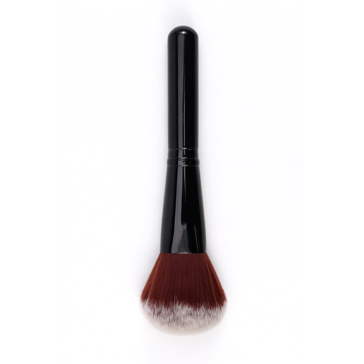 PLAMOJET soft-bristle model cleaning brush with a fuller rounded head and black handle on white.