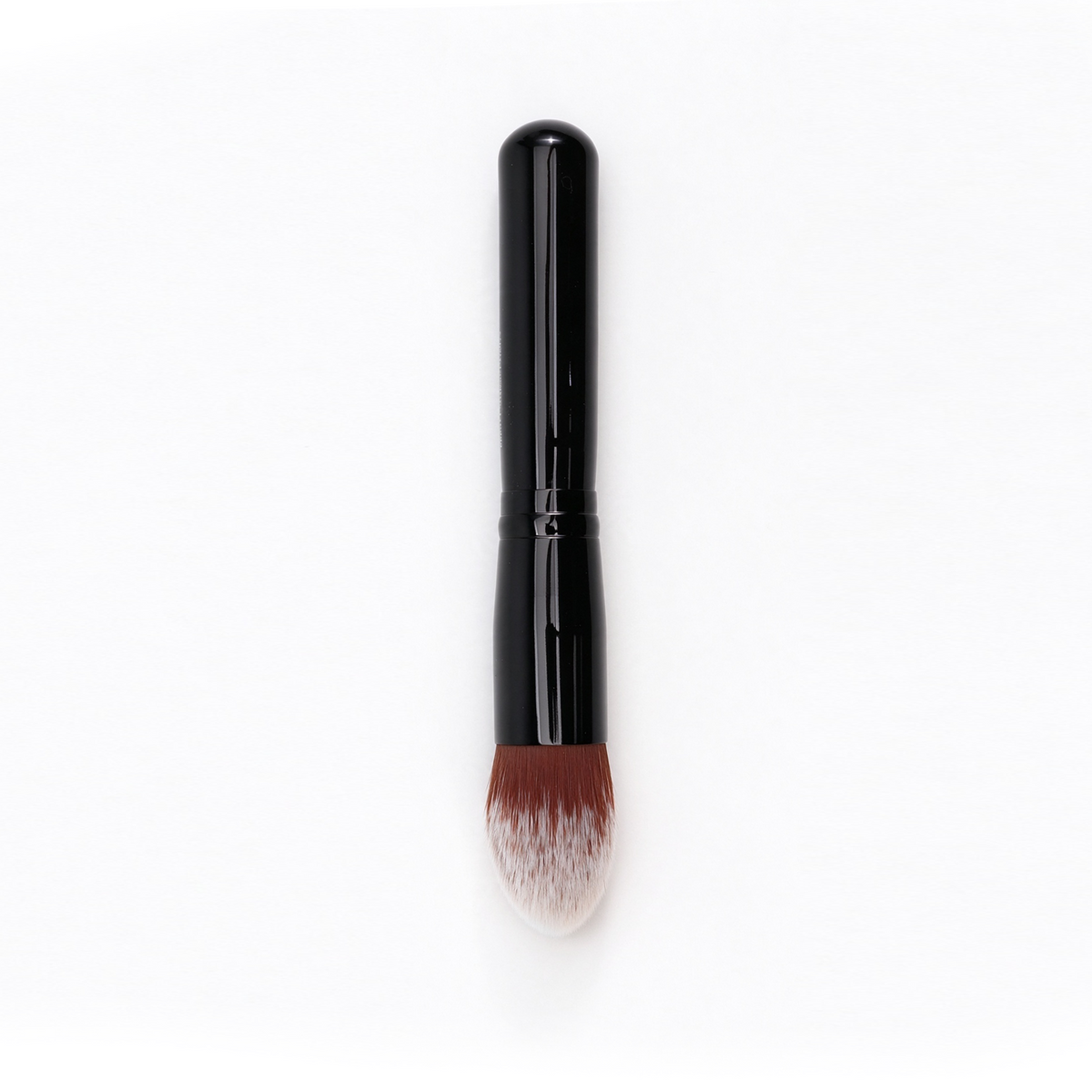 PLAMOJET hard-bristle model cleaning brush with a compact tapered head and black handle on white.