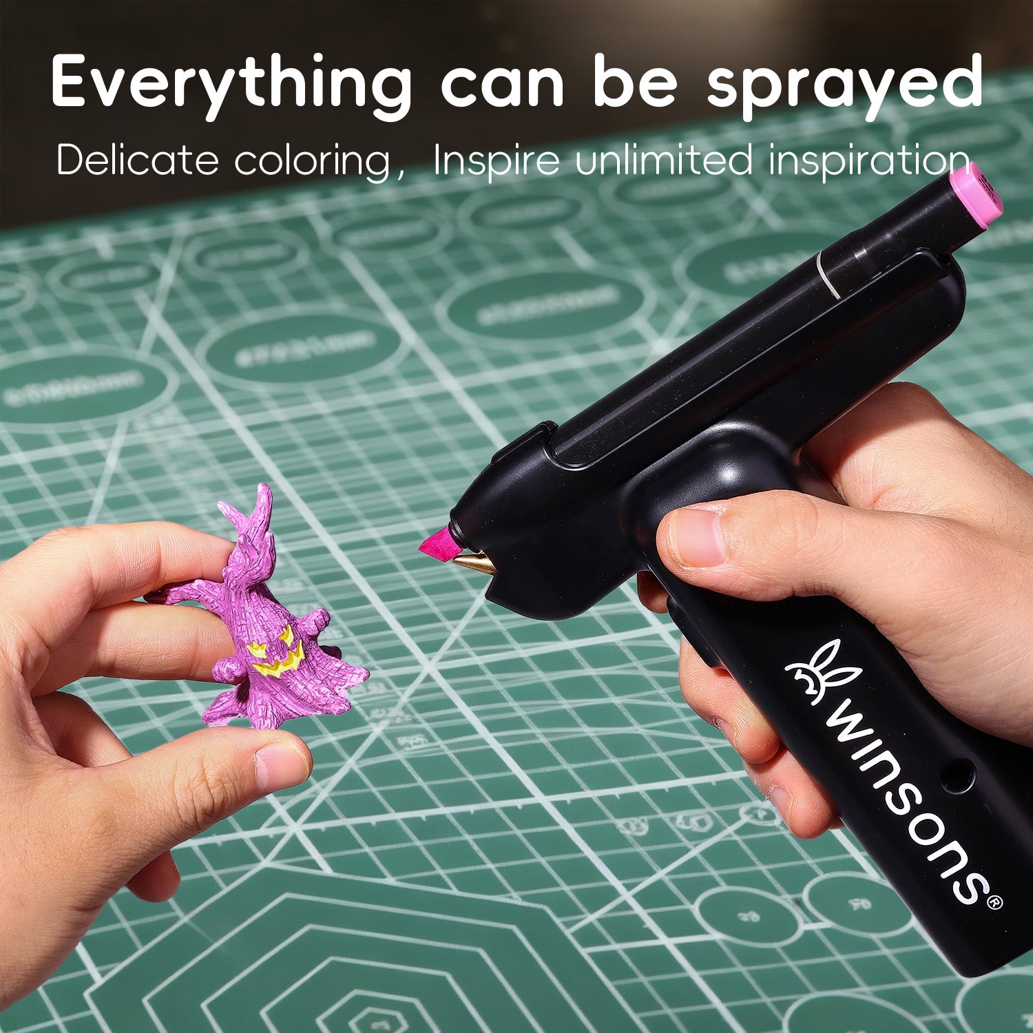 WINSONS 1.0 Cordless Electric Airbrush Marker Kit