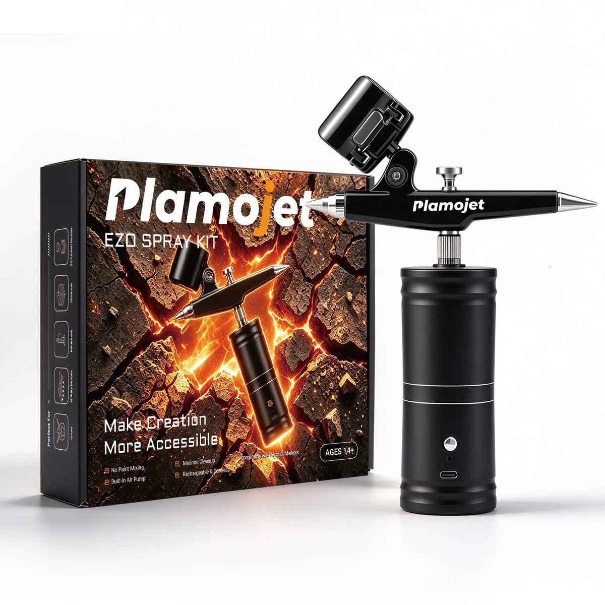 Ezo Spray Pro — Cordless Marker Airbrush System Kit