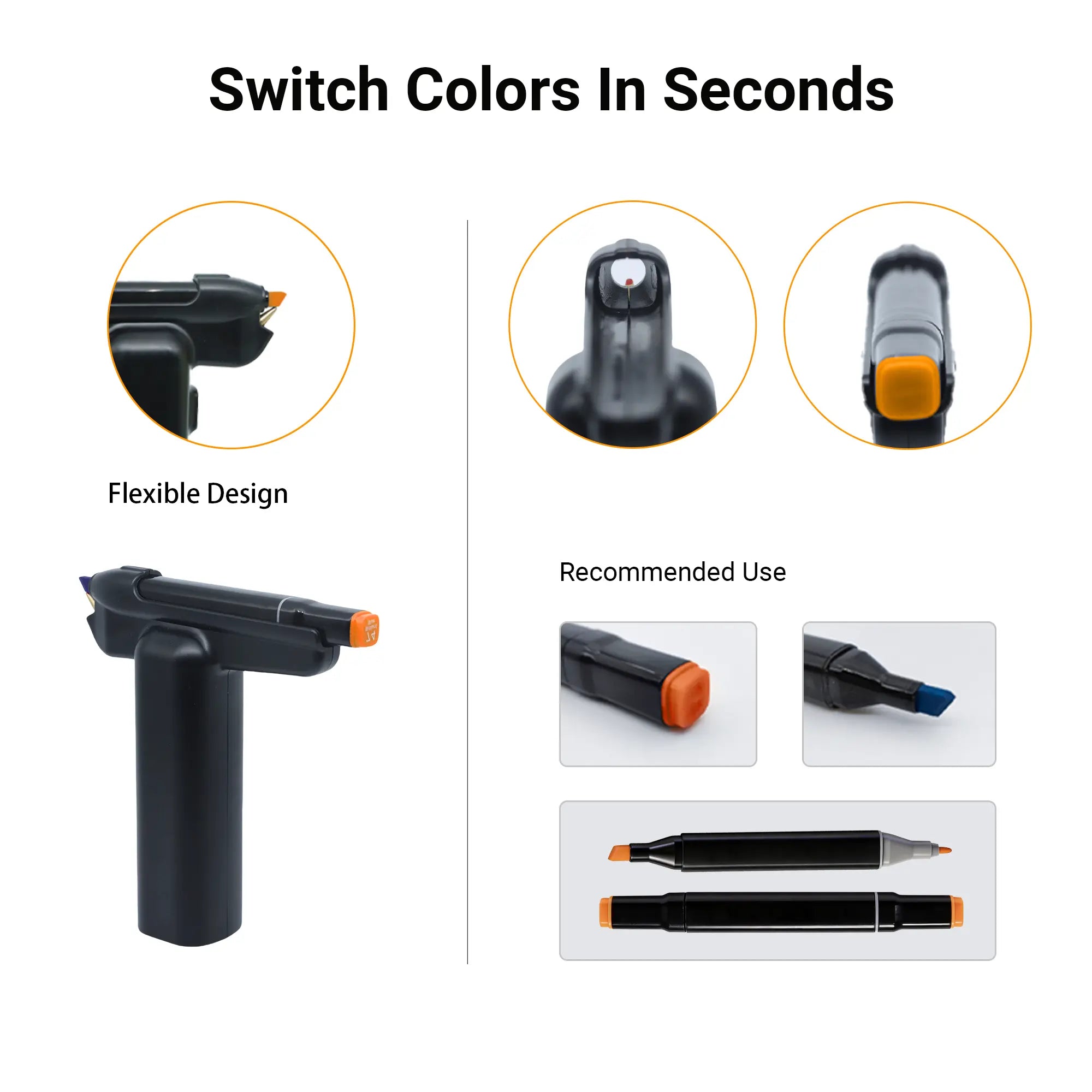 1.0 Cordless Electric Airbrush Marker Kit
