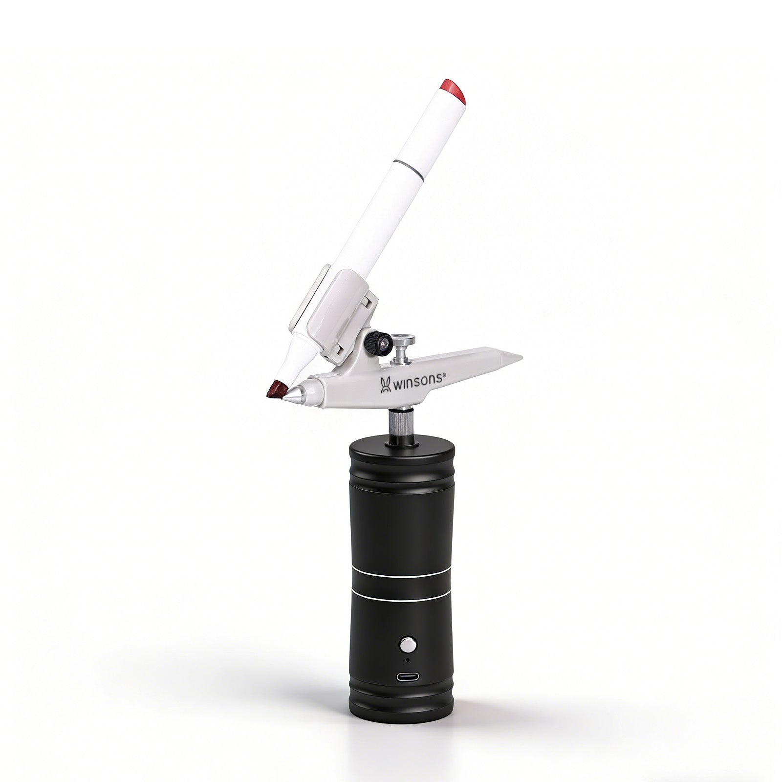 WINSONS 2.1 Upgraded Cordless Marker Airbrush System with Fit Most Pen Holder