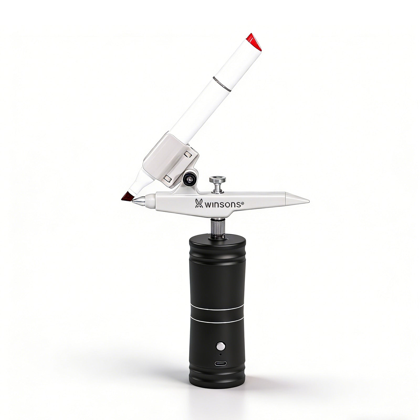WINSONS 2.1 Upgraded Cordless Marker Airbrush System with Fit Most Pen Holder