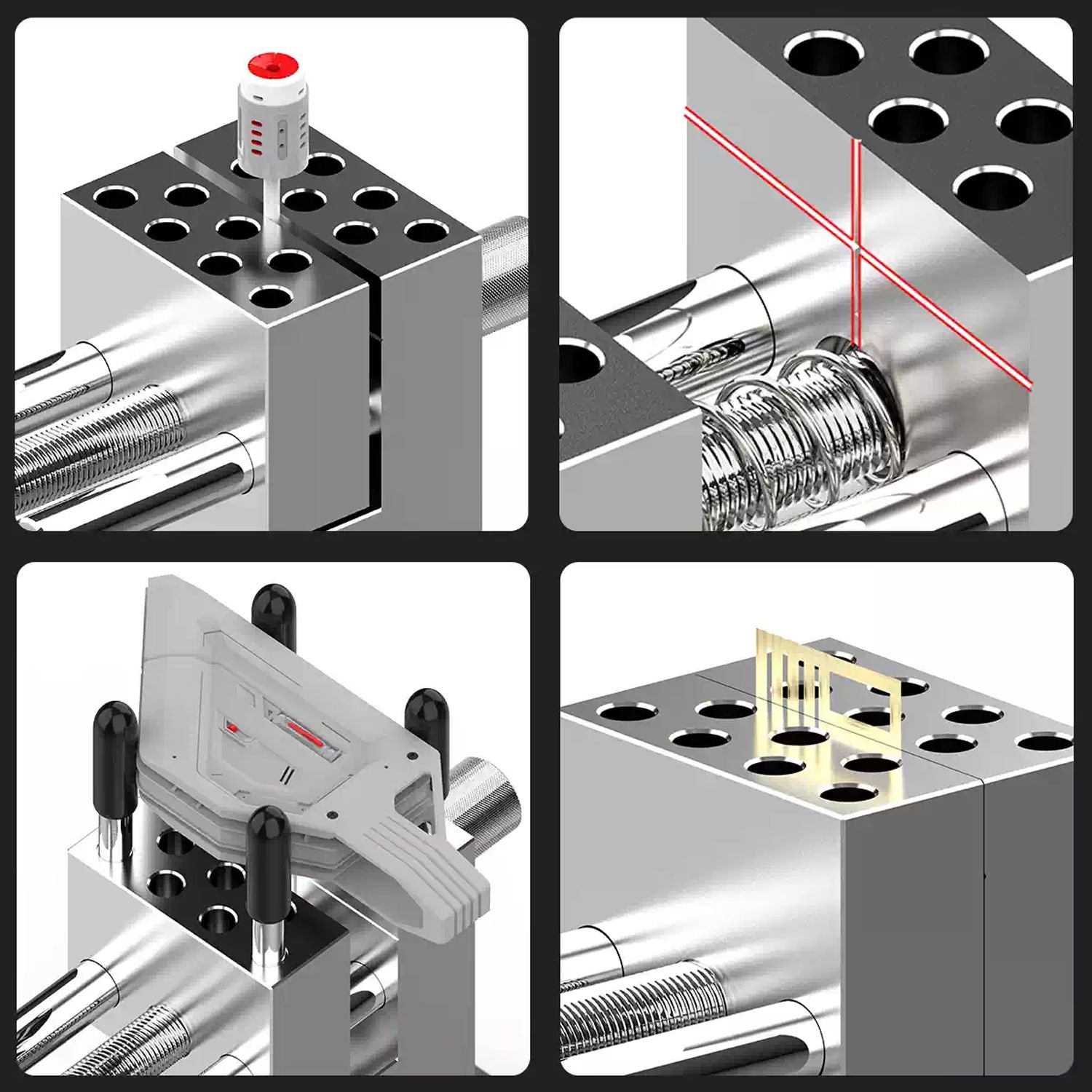 Plamojet Handheld Model Clamping Vise