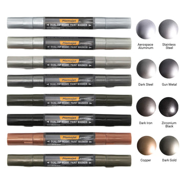 Mecha Metallic Marker Set — 8 Colors