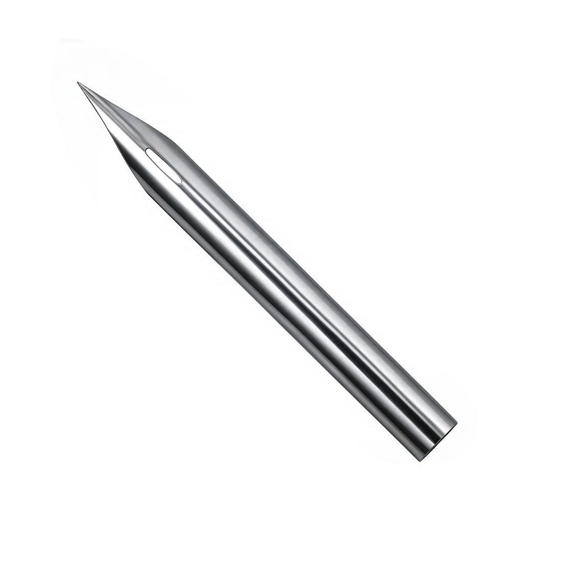 PLAMOJET panel lining pen with black handle and five silver-colored interchangeable tips arranged on white