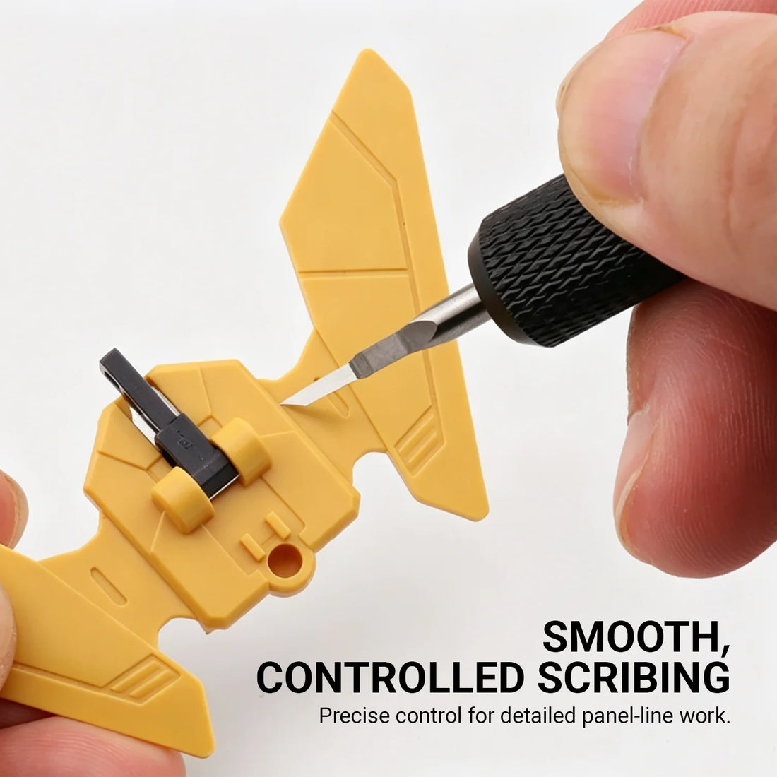Plamojet Panel Line Scribing Chisel for Gunpla & Model Kits